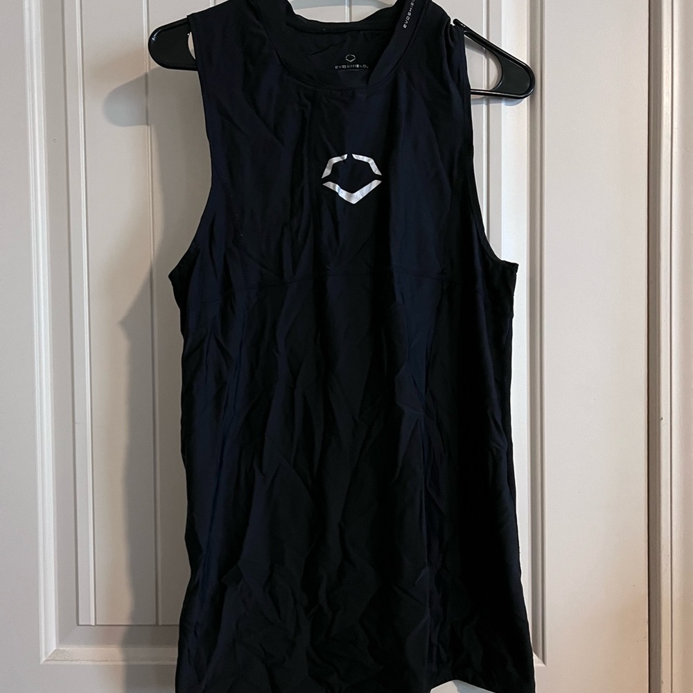 Evoshield Black Sleeveless Top